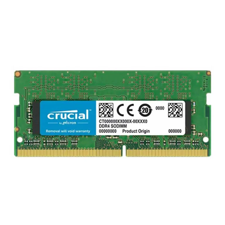 رم لپ تاپ DDR4 تک کاناله 3200 مگاهرتز CL22 کروشیال ظرفیت 8 گیگابایت