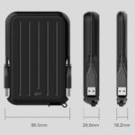 هارد اکسترنال سیلیکون پاور مدل ARMOR A66 ظرفیت 1 ترابایت - Image 2