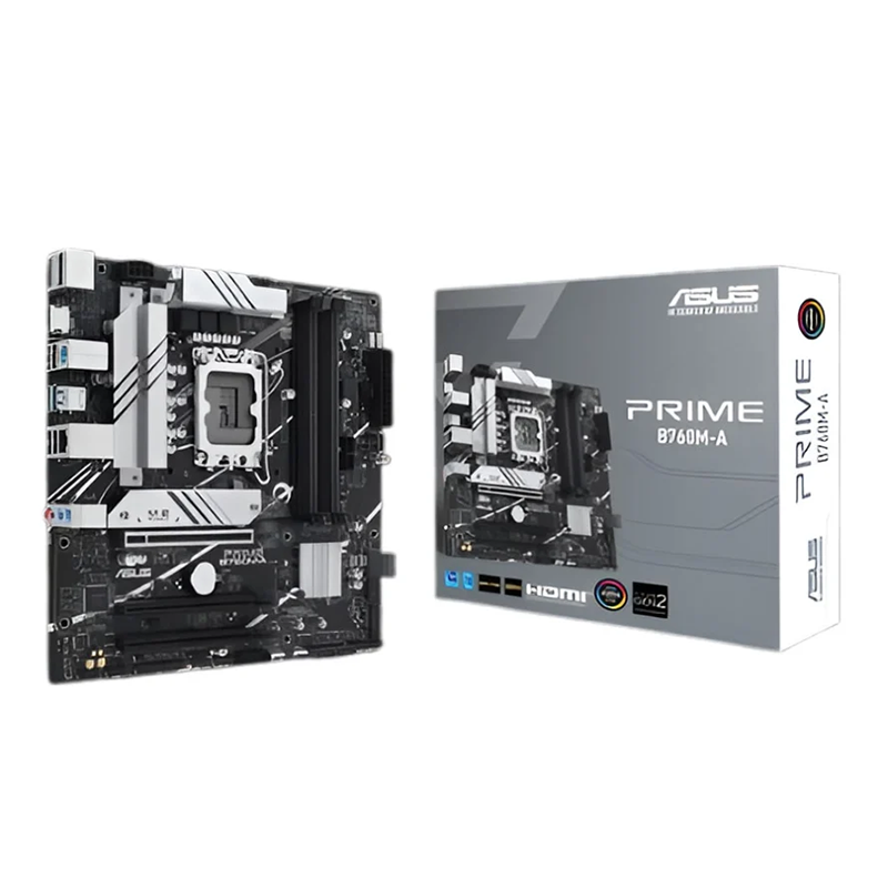 اصلییی1 مادربرد ایسوس مدل PRIME B760 MA D5 خرید مادربرد ایسوس از هفتیک