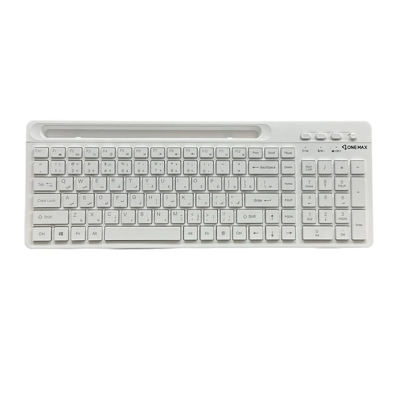 1 کیبورد بی سیم وان مکس مدل Wireless KEYBOARD OM-3000W