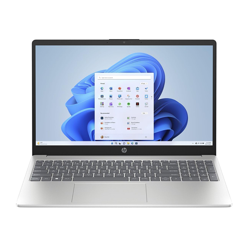 11 لپ تاپ 15.6 اینچی اچ پی مدل HP 15 FC0146DX R5-7520U 8GB 512GB SSD Radeon Touch