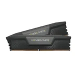 رم کامپیوتر کورسیر دو کاناله مدل Vengeance فرکانس 5200 مگاهرتز DDR5 تایمینگ CL40 حافظه 64 گیگابایت