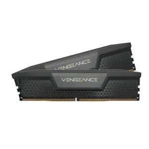 رم کامپیوتر کورسیر دو کاناله مدل Vengeance فرکانس 5200 مگاهرتز DDR5 تایمینگ CL40 حافظه 64 گیگابایت