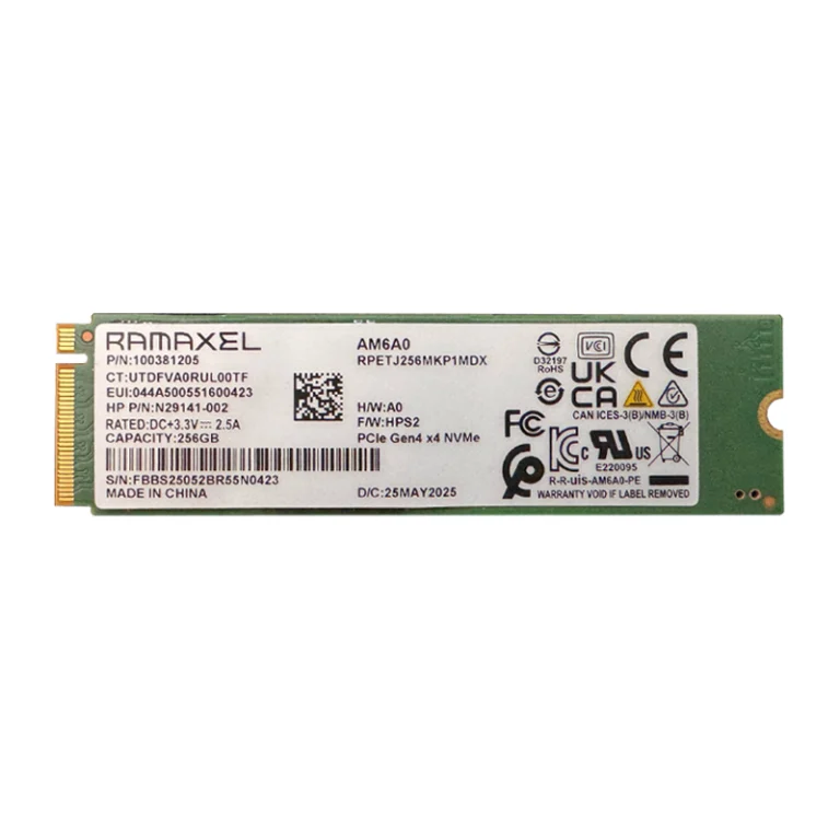حافظه SSD M2 2280 راماکسل مدل Ramaxel AM6A0 ظرفیت 256 گیگابایت
