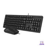ماوس و کیبورد با سیم ای فورتک مدل A4TECH KK-3330S - تصویر 3