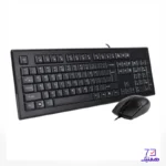 ماوس و کیبورد با سیم ای فورتک مدل A4TECH KR-8520DS - تصویر 2
