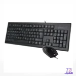 ماوس و کیبورد با سیم ای فورتک مدل A4TECH KR-8520DS - تصویر 3