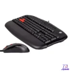 ماوس و کیبورد با سیم ای فورتک مدل A4tech KX-2810BK - تصویر 3