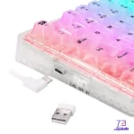 کیبورد بی سیم گیمینگ ردراگون Redragon ELF K649-CT PRO RGB - تصویر 4
