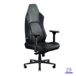 صندلی گیمینگ ریزر مدل ISKUR V2 BLACK GREEN - تصویر 4