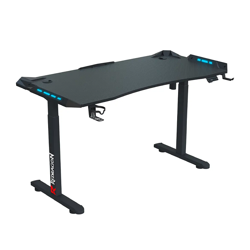 GD-3300-S 1 میز گیمینگ موتور دار ردراگون مدل GD-3300-M 140cm LED