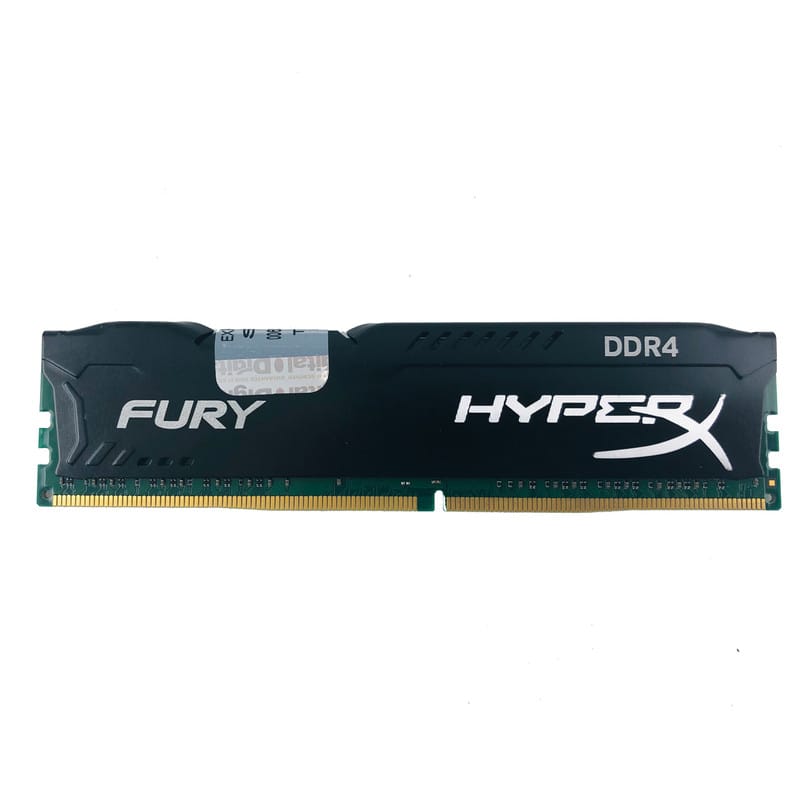 4734901bda35e3b60e76d5fe348891e2 رم دسکتاپ DDR4 تک کاناله 2400 مگاهرتز CL15 کینگستون مدل HyperX Fury ظرفیت 16 گیگابایت