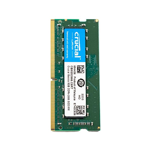 90ecfa9eb749f45b22b1f0280e9343ab رم لپ تاپ DDR4 تک کاناله 2666 مگاهرتز کروشیال مدل CB8GS2666.C8RT ظرفیت 8 گیگابایت